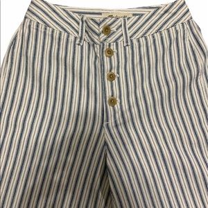 Madewell Tall Emmett Wide-leg crop pants size 25
